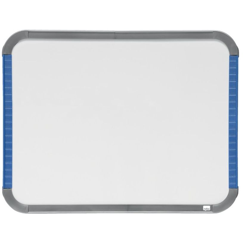 0400000080031-Nobo - Tableau blanc Slimline en acier laqué - 22 x 28 cm - magnétique - cadre blanc-P_8003_1-0