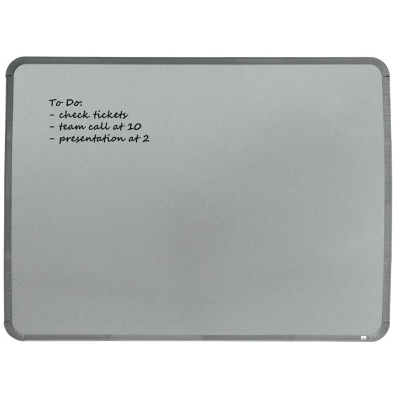 0034138155561-Nobo - Tableau blanc Slimline en acier laqué - 58 x 43 cm - magnétique - cadre gris-P_8007_4-3