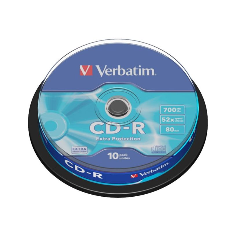 0023942434375-Verbatim - 10 x CD-R - 700 Mo (80 min) 52x - spindle-P_8208_3-2
