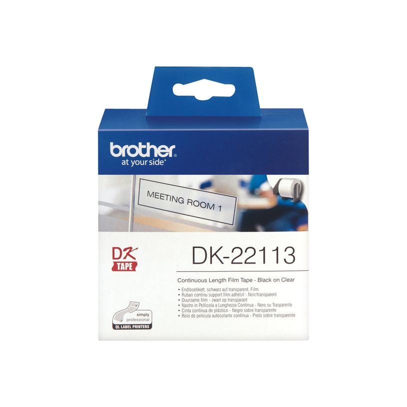 4977766628235-Brother DK-22113 - Ruban d'étiquettes auto-adhésives - 1 rouleau (6,2 cm x 15,2 m) - fond tra-P_9429_1-2