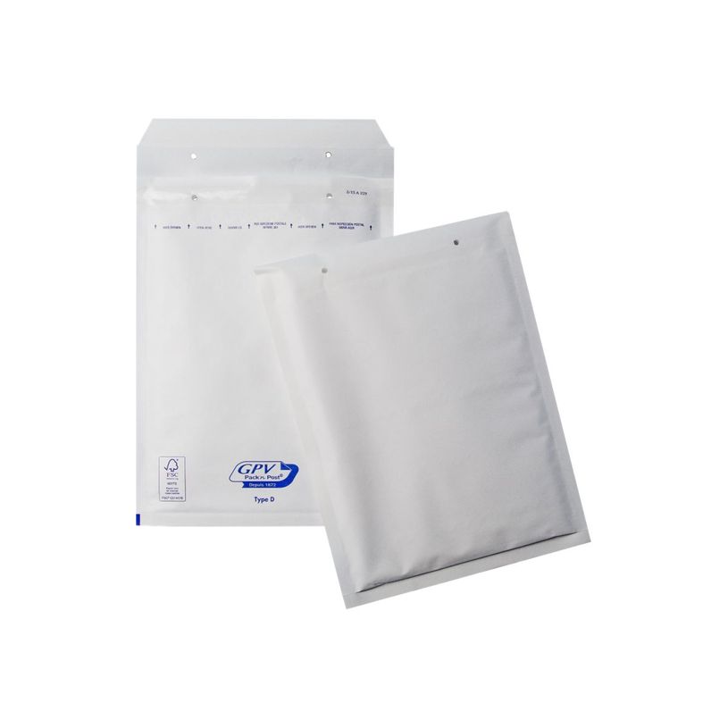 0400000097633-GPV Pack'n Post - 100 Pochettes bulles - 170 x 265 mm - bande de protection-P_9763_1-0