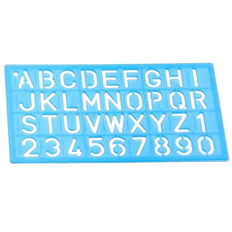 8425901280207-Faibo - Pochoir - lettres majuscules, chiffres-P_9786_1-0