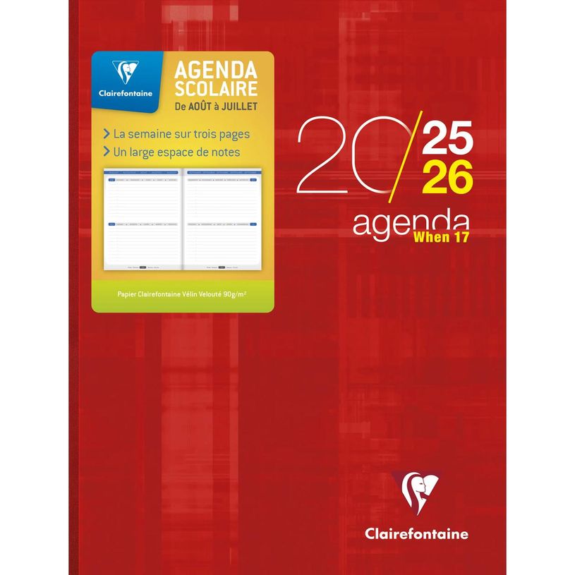 3329680989908-Agenda When - 2 jours par page - 16 x 22 cm - disponible dans différentes couleurs - Exacompta-P_9899_4-2