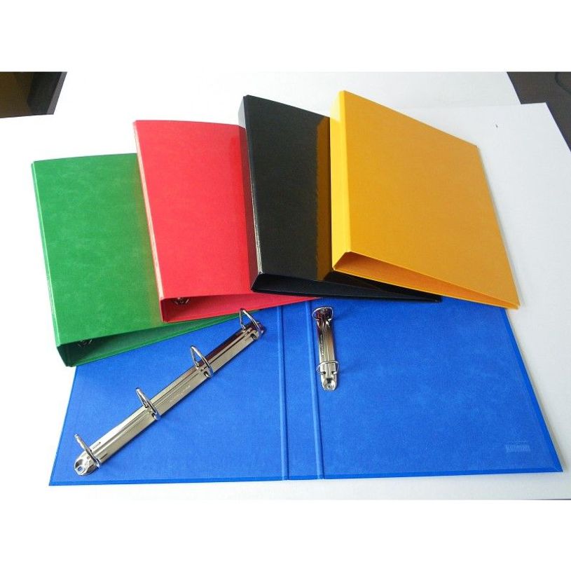 8435090718719-Karman Italia - Classeur à anneaux - largeur de dos : 40 mm - pour Folio (270 x 340 mm) - noi-P_10535_2-0