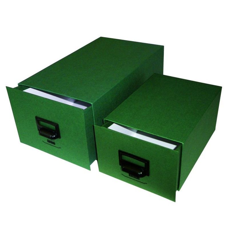 8435090750511-Karman No. 5 - Caisson à tiroirs - pour 160 x 215 mm - capacité : 1000 feuilles - vert celti-P_10595_4-0
