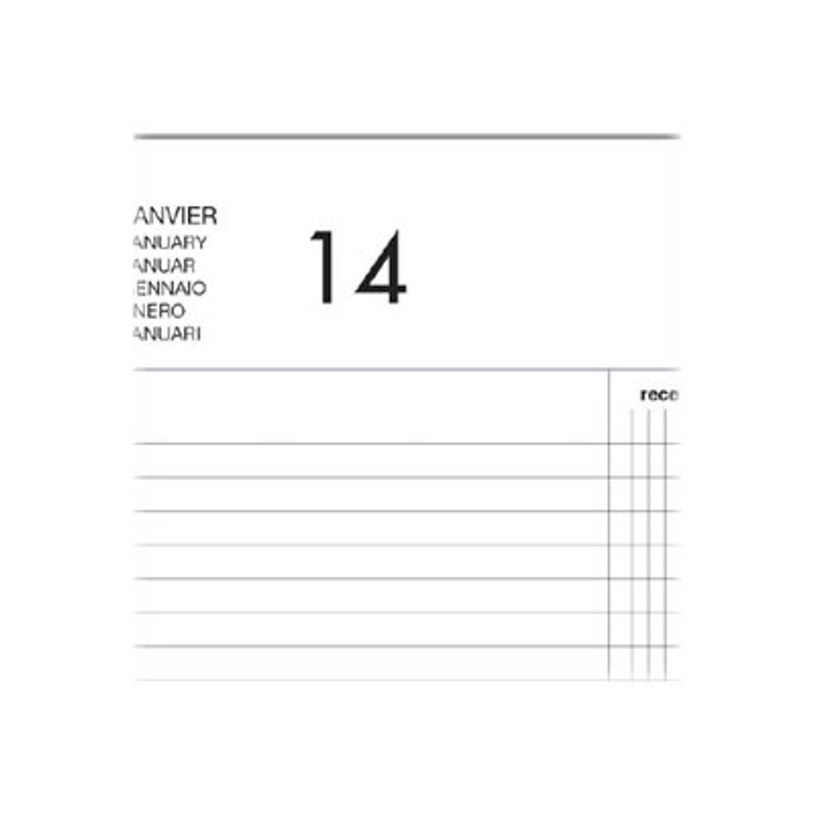 3147280115011-Agenda Perpétuel de Caisse - 1 jour par page - 14 x 22 cm - noir - Lecas-P_10702_2-2