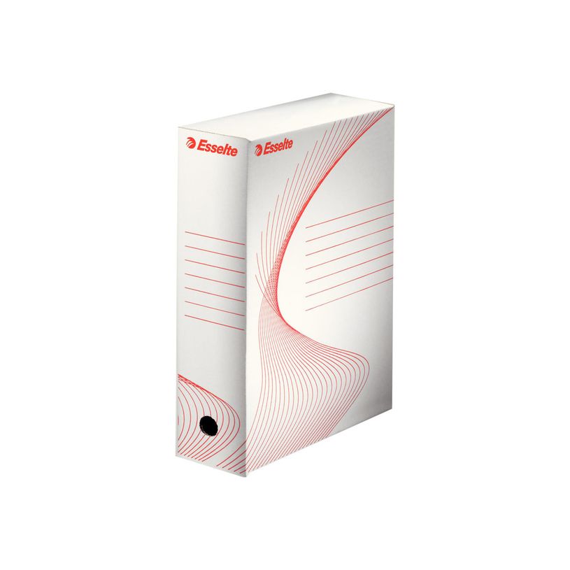 0400000110011-Esselte - 1 Boîte d'archives - 100 mm - A4 - blanc-P_11001_1-0