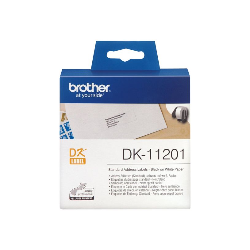 4977766628112-Brother DK-11201 - Ruban d'étiquettes auto-adhésives - 1 rouleau de 400 étiquettes (29 x 90 mm) - -P_11201_1-2