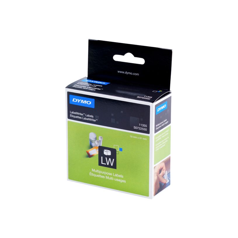 5411313113557-Dymo LabelWriter MultiPurpose  - Ruban d'étiquettes auto-adhésives - 1 rouleau de 500 étiquettes (19 x 51 mm) - -P_11355_1-3