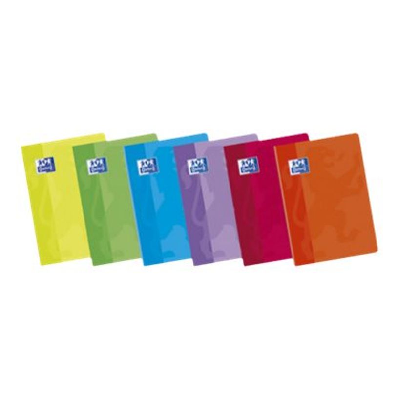 8412771085162-Oxford Classic - Cahier de notes - agrafé - A4 - 48 feuilles / 96 pages - papier blanc - ligné - disponible en diff