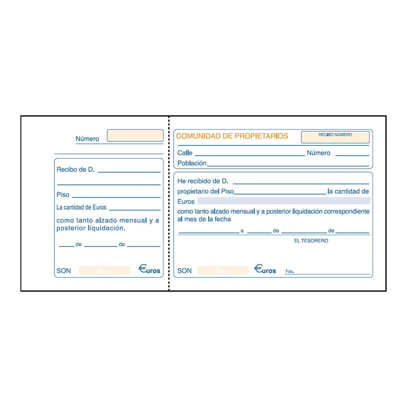 8421938500486-Dohe - Carnet de quittances de loyer - 100 feuilles - 1/3 A4 - paysage-P_12282_1-0