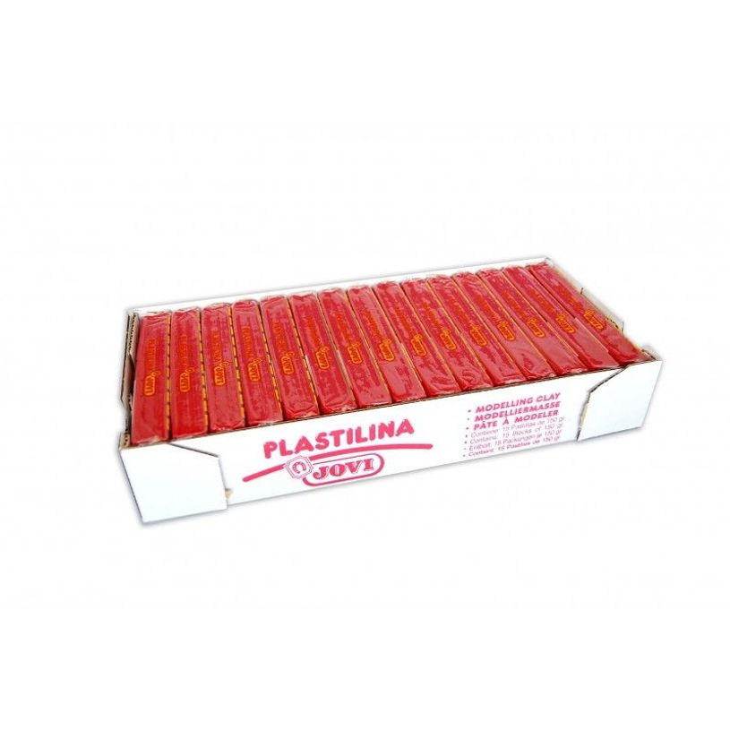 8412027007139-JOVI plastelina - Pâte à modeler - 150 g - carmin-P_12335_1-0