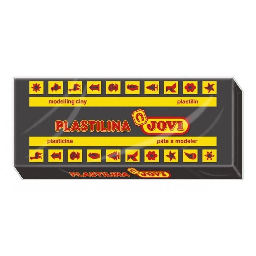 8412027007221-JOVI plastelina - Pâte à modeler - 150 g - noir-P_12338_1-0