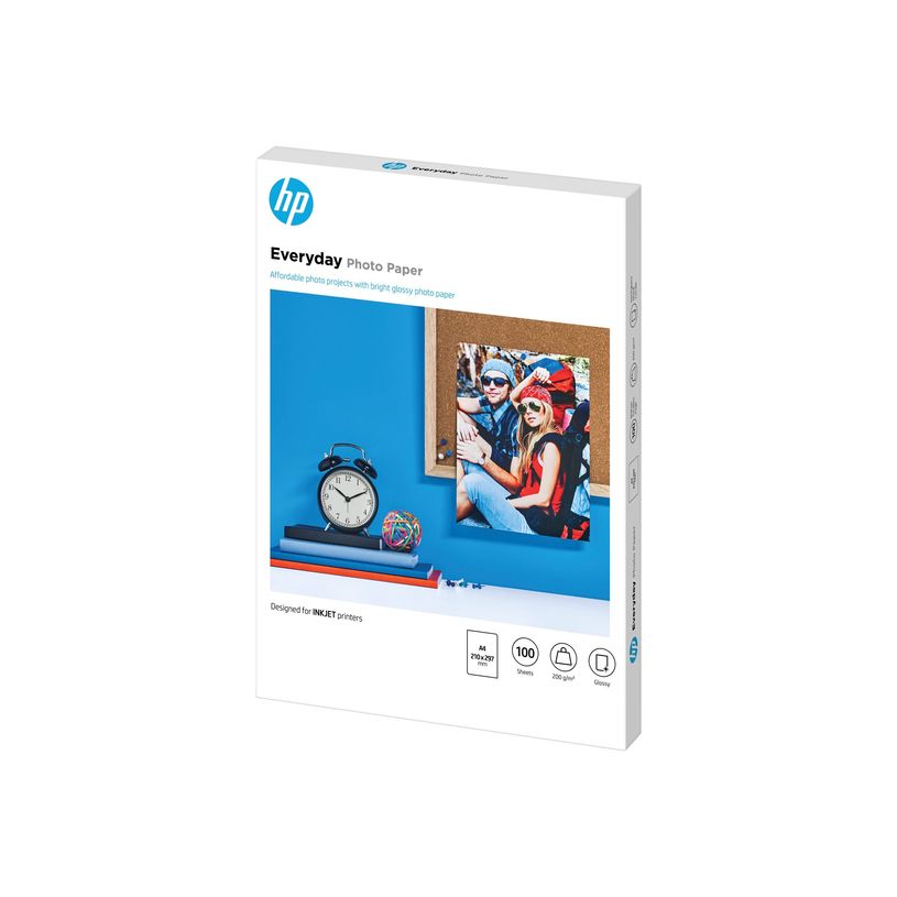 8087364726472-HP - Papier photo brillant - A4 - 200 g/m² - 100 feuilles-P_12510_15-18