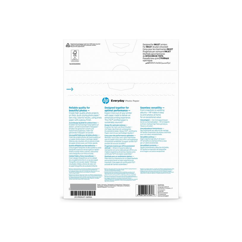 8087364726472-HP - Papier photo brillant - A4 - 200 g/m² - 100 feuilles-P_12510_23-15