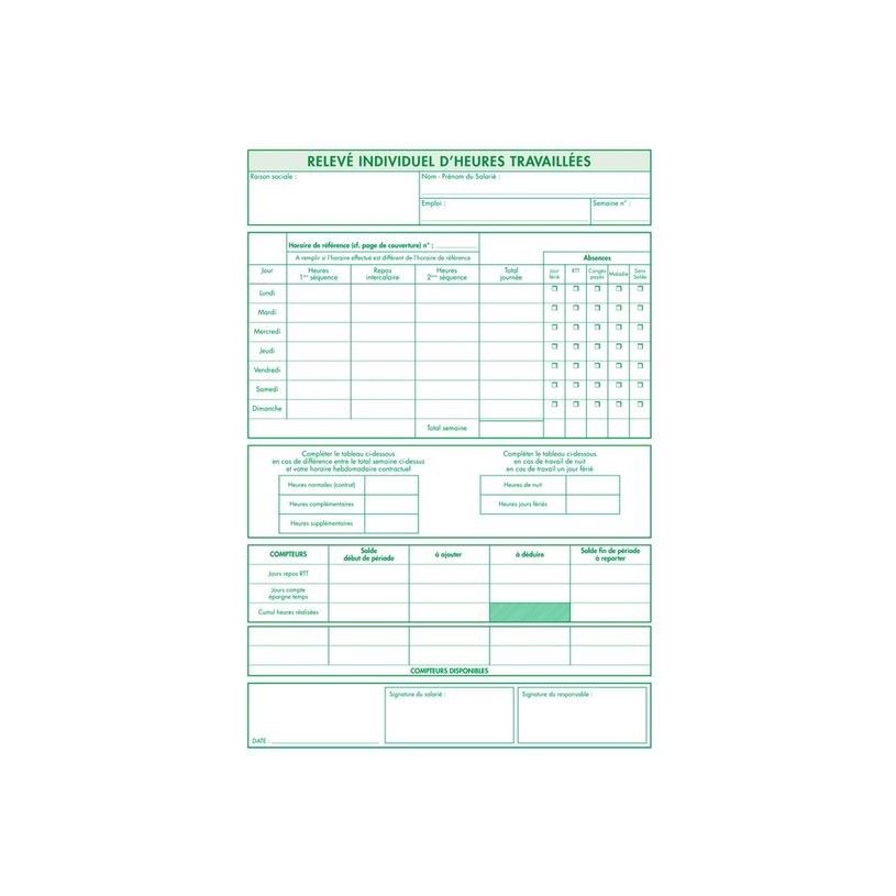 3130630131366-Exacompta - Manifold RTT Cahier d'enregistrement du temps de travail - 50 dupli - 29,7 x 21 cm-P_13136_2-1