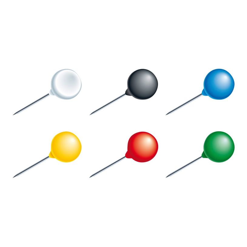 0000000143950-Exacompta - 20 Épingles sphériques  - couleurs assorties-P_14395_2-1