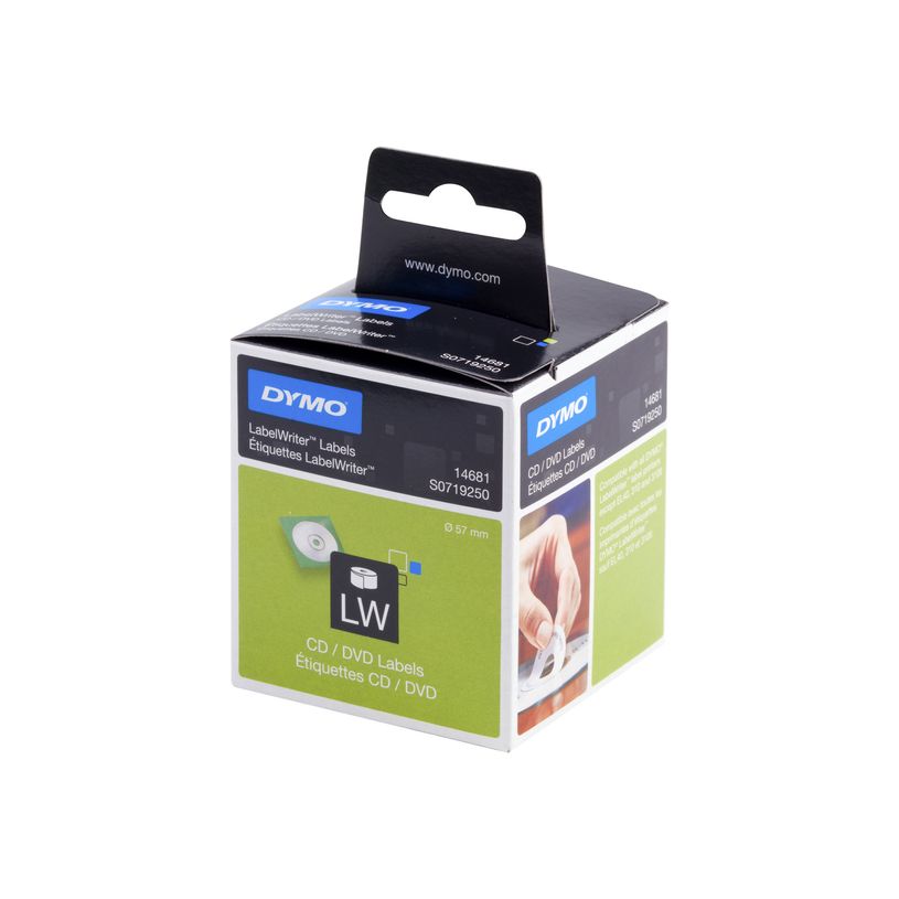 5411313146814-DYMO LabelWriter - étiquettes pour CD/DVD - 160 rouleau(x) - diamètre 57 mm-P_14681_4-0