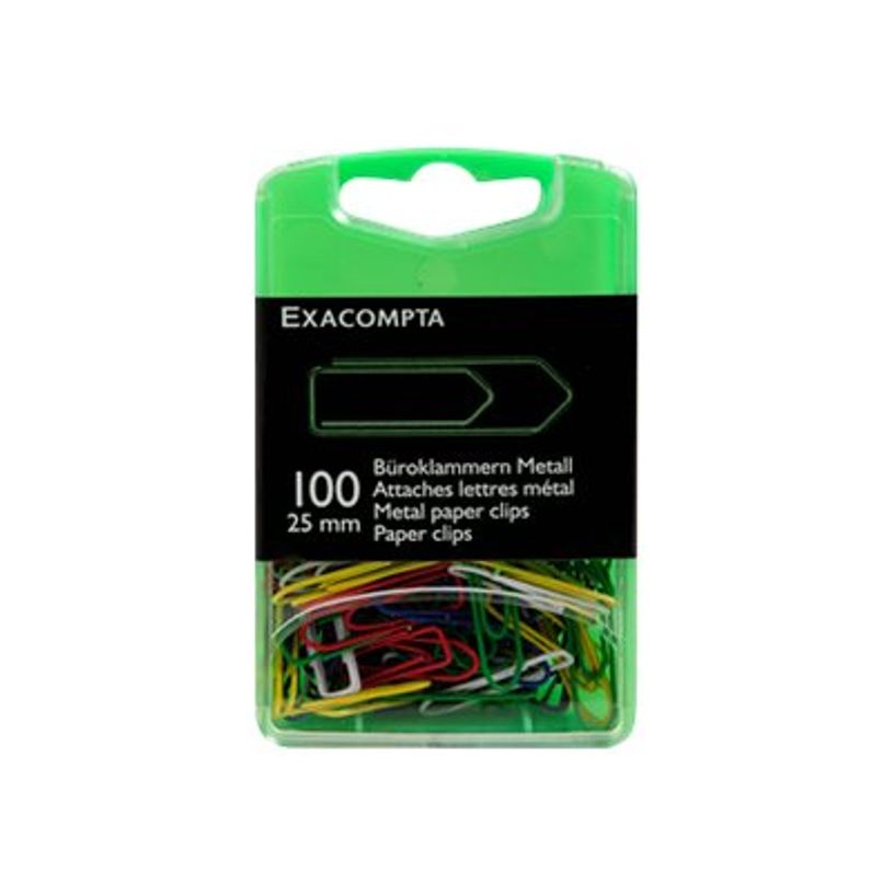 3364220147448-Exacompta - 100 Trombones attaches-lettres - 25 mm - couleurs assorties-P_14744_1-0