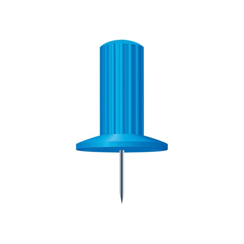 3364220149022-Exacompta - 25 Épingles papic - 10 mm - bleu-P_14902_1-0