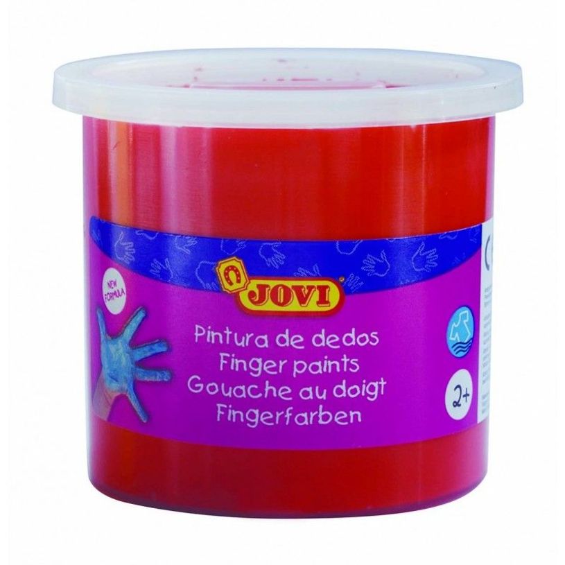 8412027008389-JOVI - Peinture au doigt - rouge - 125 ml (pack de 5)-P_15513_1-0