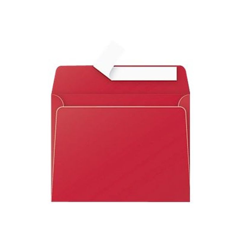 3329680558104-Pollen - 20 Enveloppes - 90 x 140 mm - 120 g/m² - rouge-P_15581_1-0