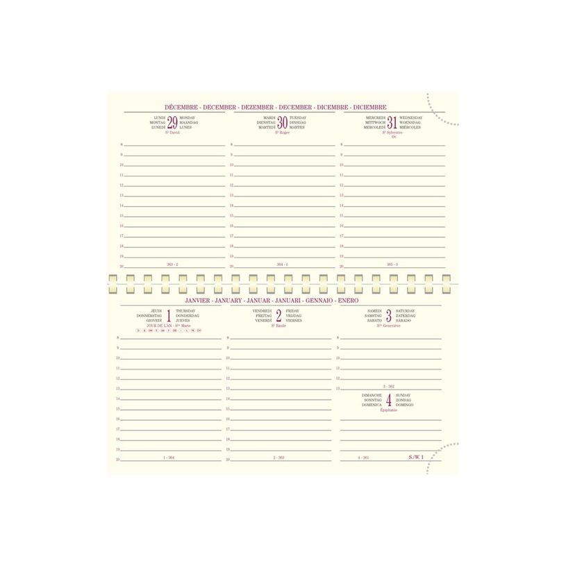 3660942001953-Agenda de poche spiralé Cassandra Temporel 16S - 1 semaine sur 2 pages - 9 x 16 cm - disponible dans différ-P_16422_8-8