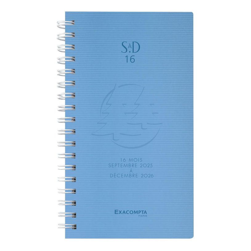 3660942000277-Agenda de poche spiralé Linicolor - 1 semaine sur 2 pages - 16 mois - 9 x 16 cm - disponible dans différ-P_16447_2-0