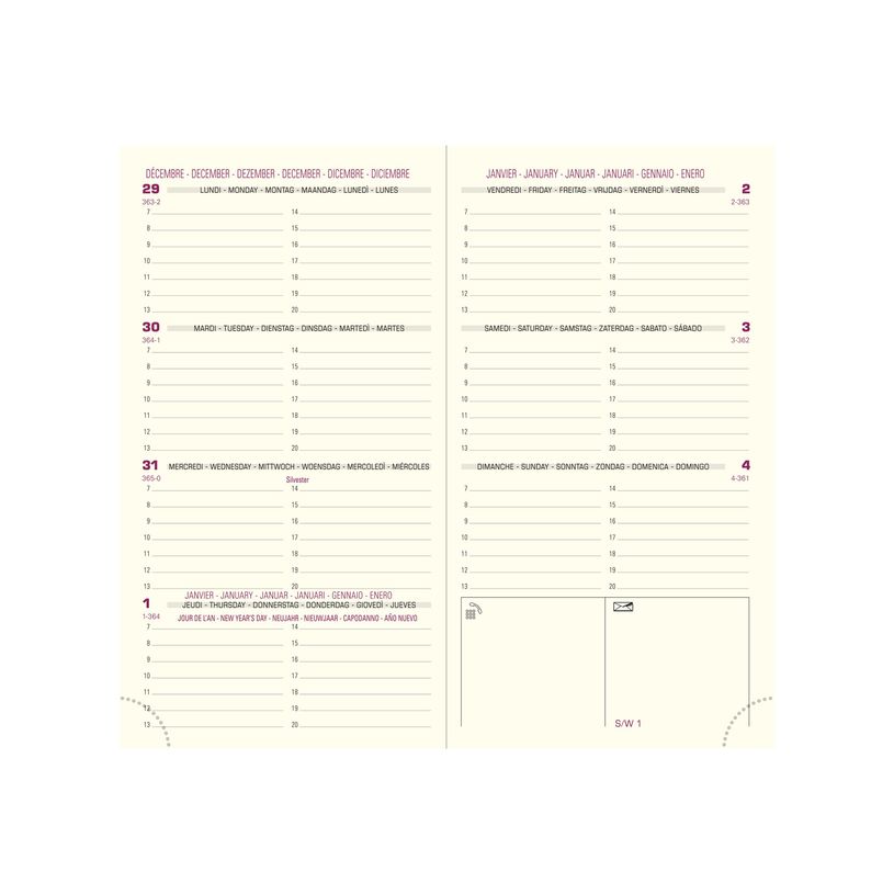 3660942002011-Agenda de poche Barbara Eurotime 16 - 1 semaine sur 2 pages - 8,5 x 16 cm - disponible dans différ-P_16472_1-9