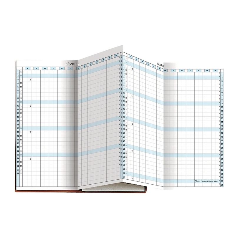 3660942001786-Agenda planning accordéon Winner Exaplan 17 - 1 mois sur 2 pages - 8 x 17,5 cm - disponible dans différ-P_17262_7-5