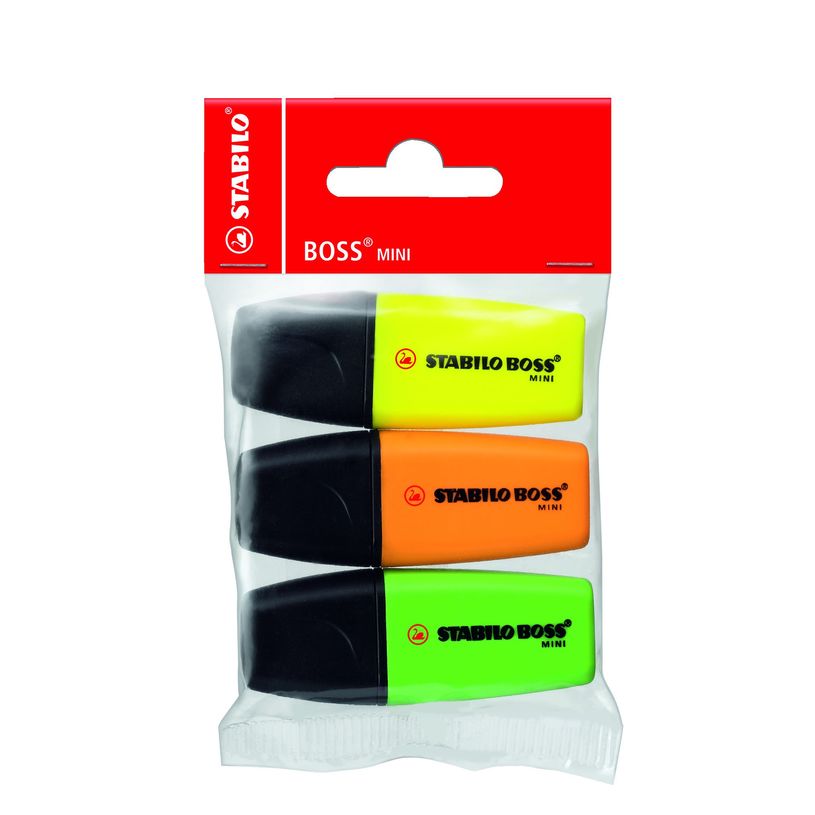 4006381184021-STABILO BOSS MINI - Pack de 3 surligneurs - jaune, vert, orange-P_17301_1-0