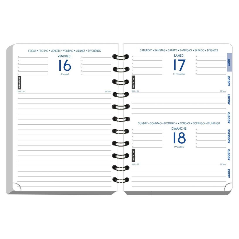 3660942009546-Agenda spiralé à élastique Preston - 1 jour par page - 12 x 17 cm - disponible dans différ-P_18447_4-2