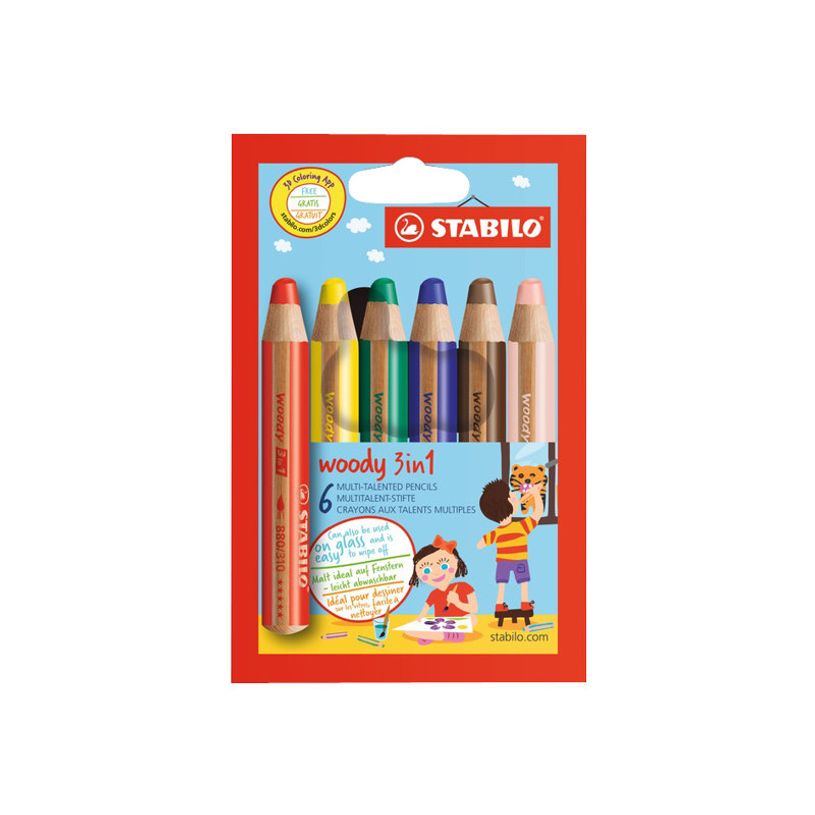 4006381117388-Stabilo woody 3 in 1 - 6 Crayons de couleur - 10 mm - couleurs assorties-P_18980_1-0