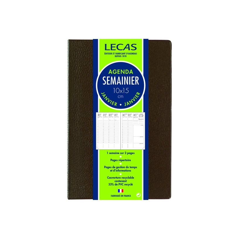 3147281201508-Agenda de poche Classique - 1 semaine sur 2 pages - 10 x 15 cm - disponible dans différentes -P_20150_2-1