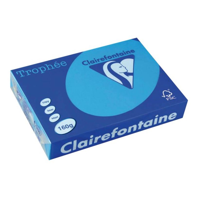 3329680110302-Clairefontaine Trophée - Papier couleur - A4 (210 x 297 mm) - 160 g/m² - Ramette de 250 feui-P_21103_2-1