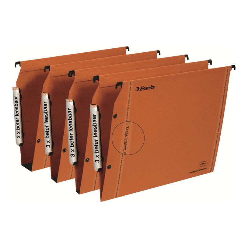 3249440216290-Esselte Dual - 25 Dossiers suspendus pour armoires - fond 30 mm - orange-P_21629_2-1