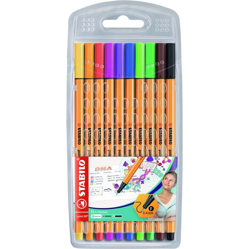 4006381217842-STABILO Point 88 - Pack de 10 feutres fins - 0.4 mm - couleurs assorties-P_21784_1-0