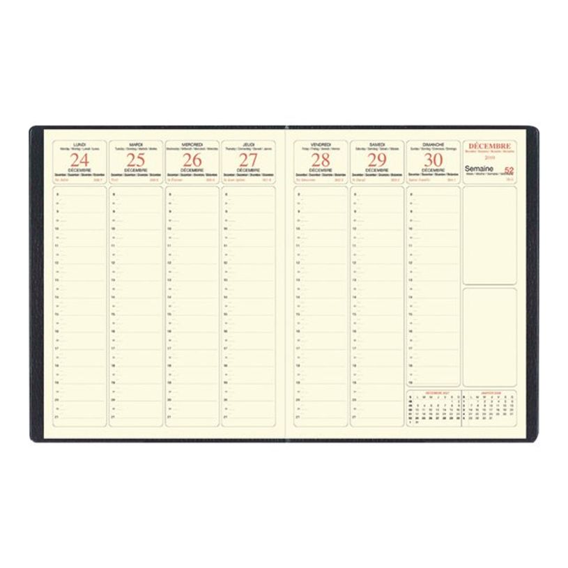 3147281219251-Agenda panorama Classique - 1 semaine sur 2 pages - 21 x 27 cm - disponible dans différentes -P_21925_1-3