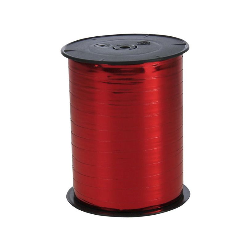 3065506020065-Maildor - Bolduc métallisé - ruban d'emballage 7 mm x 250 m - rouge-P_22006_1-0