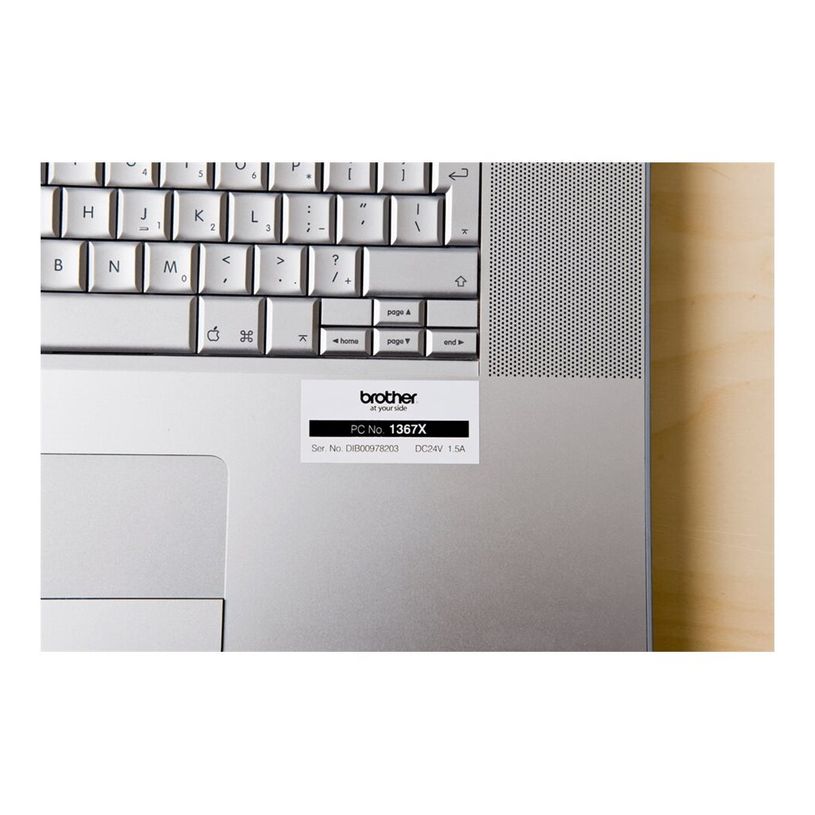 4977766685412-Brother TZe251 - Ruban d'étiquettes auto-adhésives - 1 rouleau (24 mm x 8 m) - fond blanc -P_22251_10-13