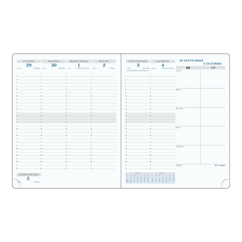 3660942000352-Agenda de bureau Winner - 1 semaine sur 2 pages - 18,5 x 22,5 cm - disponible dans différente-P_22446_1-5