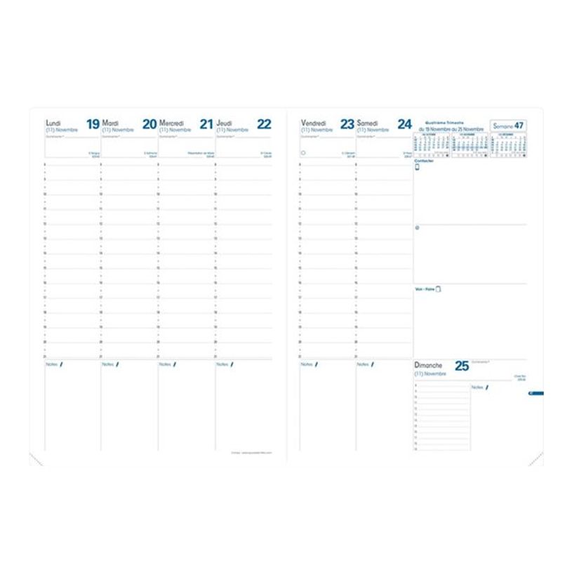 3371010189779-Quo Vadis - Agenda Impala Consul - 1 semaine sur 2 pages - 21 x 29,7 cm - disponible dans diff-P_24104_1-5