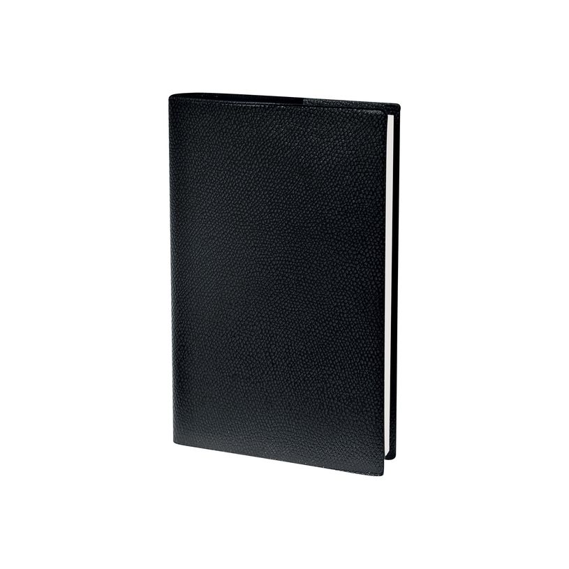 3371010126057-Quo Vadis - Agenda avec répertoire - H24/24 - Semainier Planning - Français - Impala - Noir - 13 mois de décembre à décembre - 16x24 cm - Papier Clairefontaine blan-P_27104_6-5