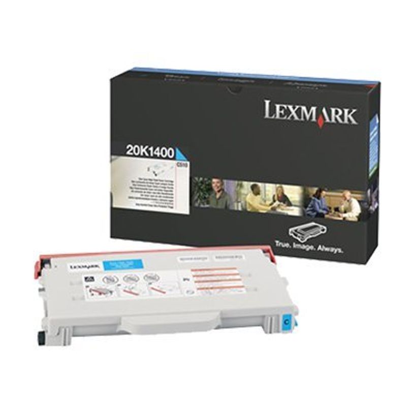 0734646029117-Lexmark 20K1400 - cyan - toner d'origine - cartouche laser-P_29117_1-0