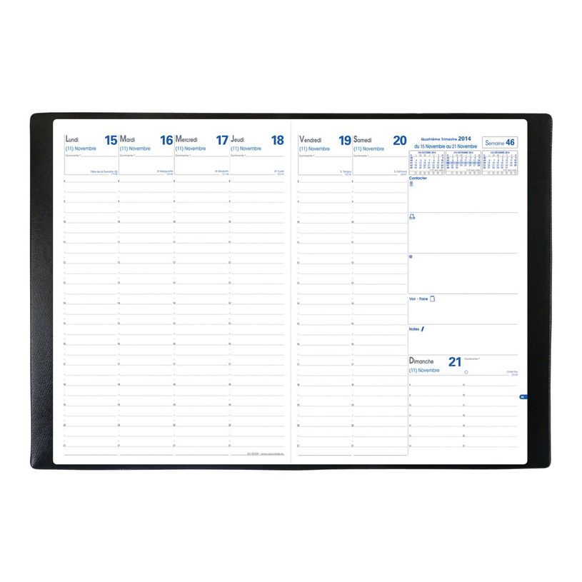 3371010127351-Quo Vadis - Agenda année scolaire - 2026-2027 - Eu 09/09 - Semainier Planning - Français - Impala - Noir - 13 mois de a-P_30065_2-2