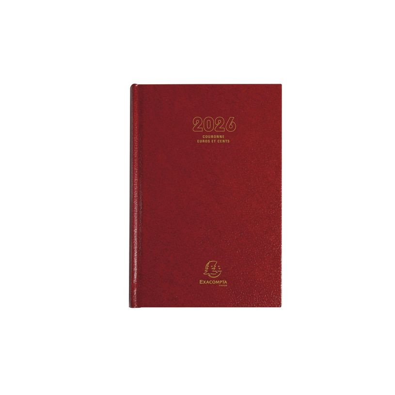 3660942007757-Agenda de bureau Couronne - Euros et Cents - 1 jour par page - 11 x 17 cm - disponible dans différ-P_38472_9-7