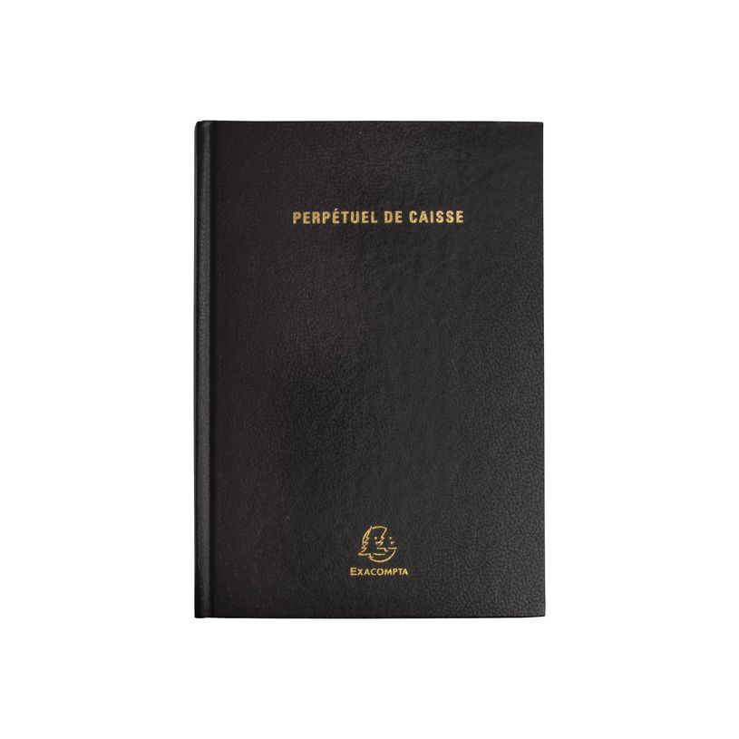 3130630389712-Agenda de bureau Perpétuel de Caisse - 1 jour par page - 14,8 x 21 cm - noir - Exacompta-P_38971_5-3