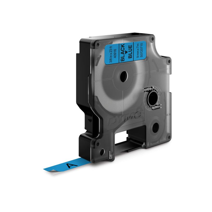 5411313409162-Dymo D1 - Ruban d'étiquettes auto-adhésives - 1 rouleau (9 mm x 7 m) - fond bleu écriture n-P_40916_6-1