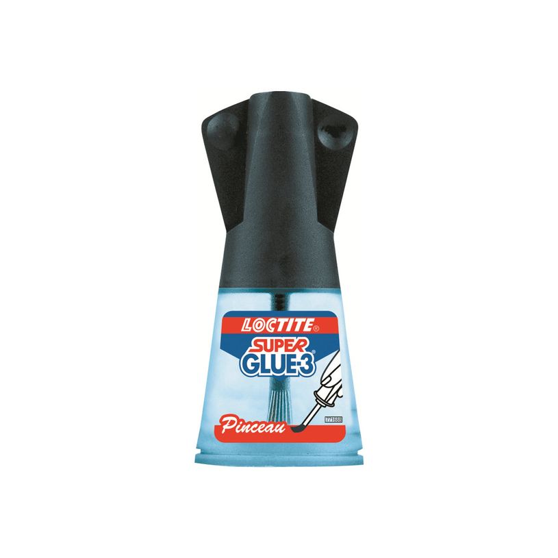 3255460284690-Loctite Super glue 3 Pinceau - Colle à prise rapide - Transparent - 5 gr-P_41628_2-1