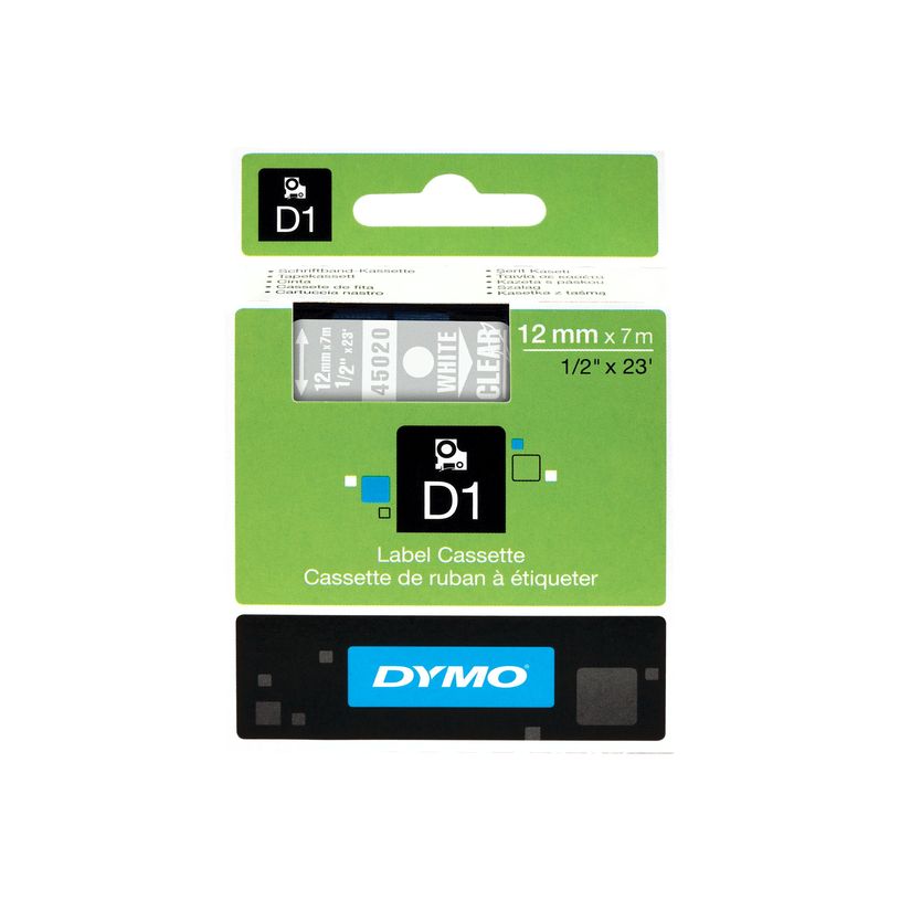 5411313450201-Dymo D1 - Ruban d'étiquettes auto-adhésives - 1 rouleau (12 mm x 7 m) - fond transparent é-P_45020_10-4